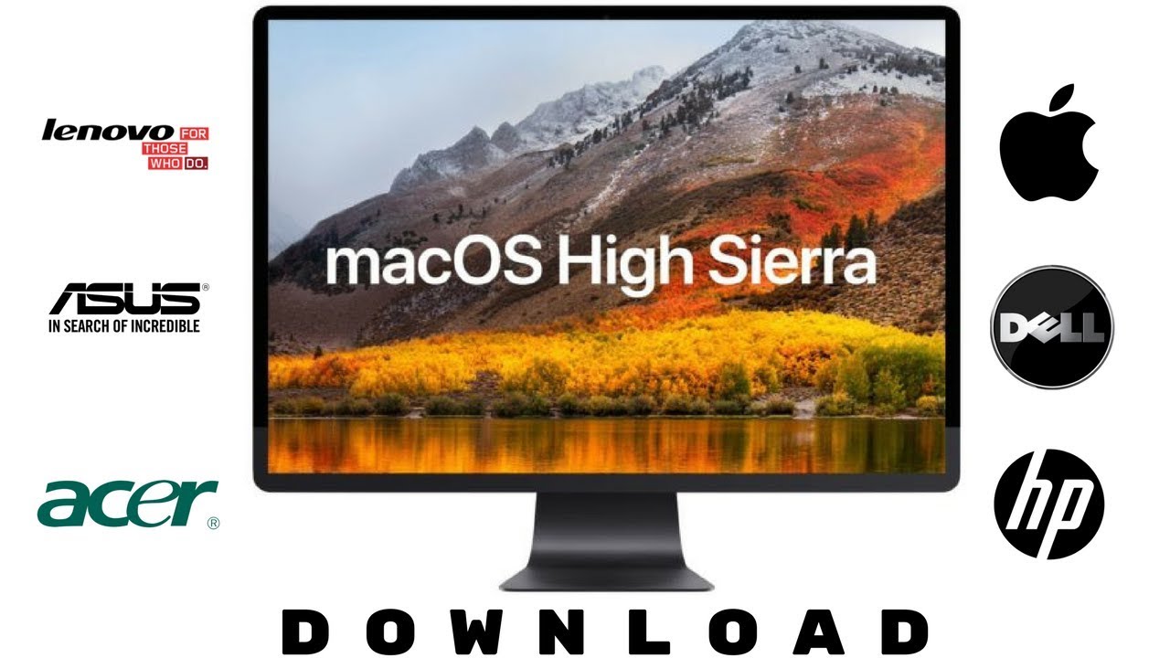 mac os high sierra download iso 32 bit
